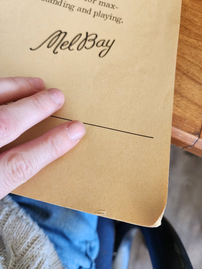 Vintage Mel Bay Guitar Chords Book – Picture & Diagram Form –1959