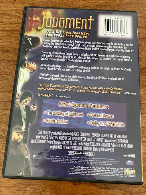 DVD - Judgment (2008)