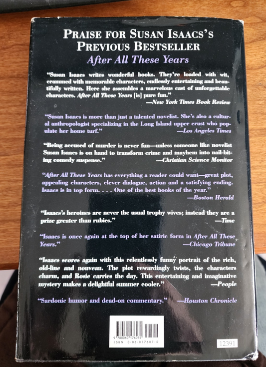 Lily White by Susan Isaacs HC, 1996