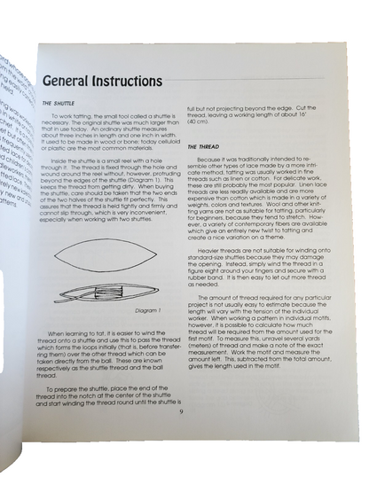 Paperback A New Twist On Tatting: More Than 100 Glorious Designs  - VERY GOOD