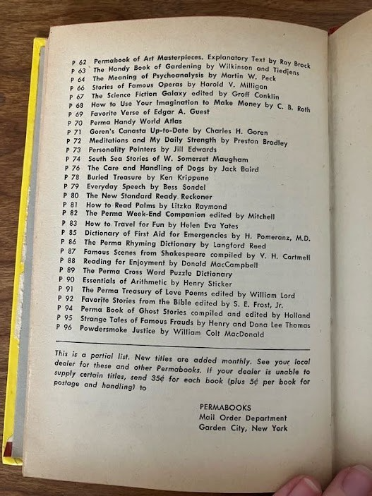 Powdersmoke Justice by William Colt MacDonald