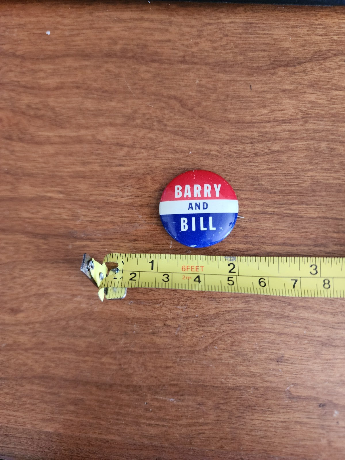 “Barry And Bill” Goldwater and Miller Election Pin
