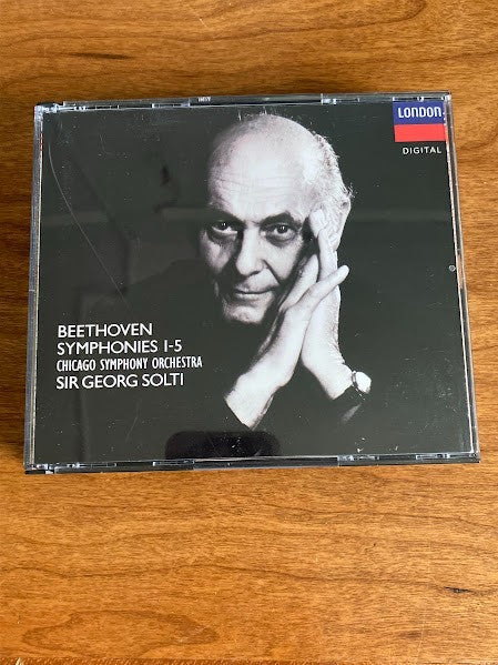 CD - Beethoven The Nine Symphonies - Chicago Symphony Orchestra Sir George Solti