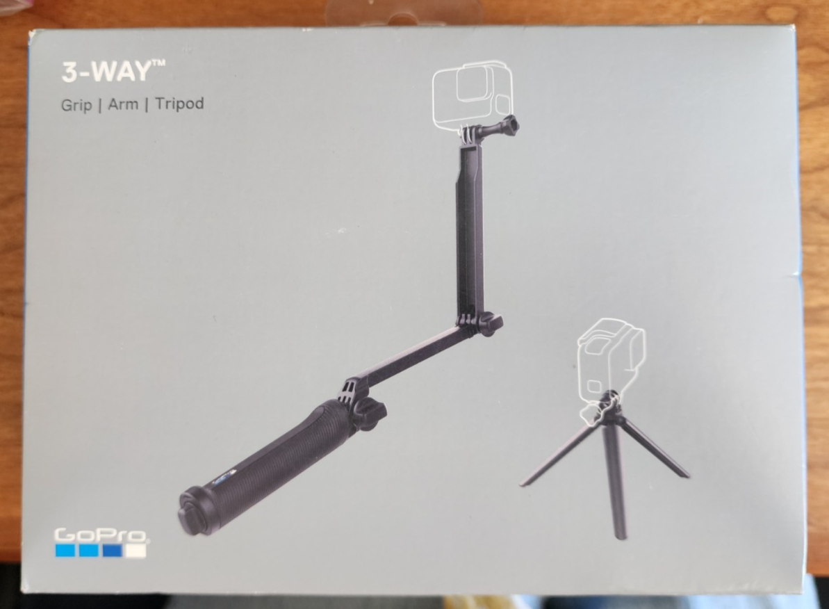 GoPro - 3-Way Tripod/Grip/Arm Fits All GoPro Cameras