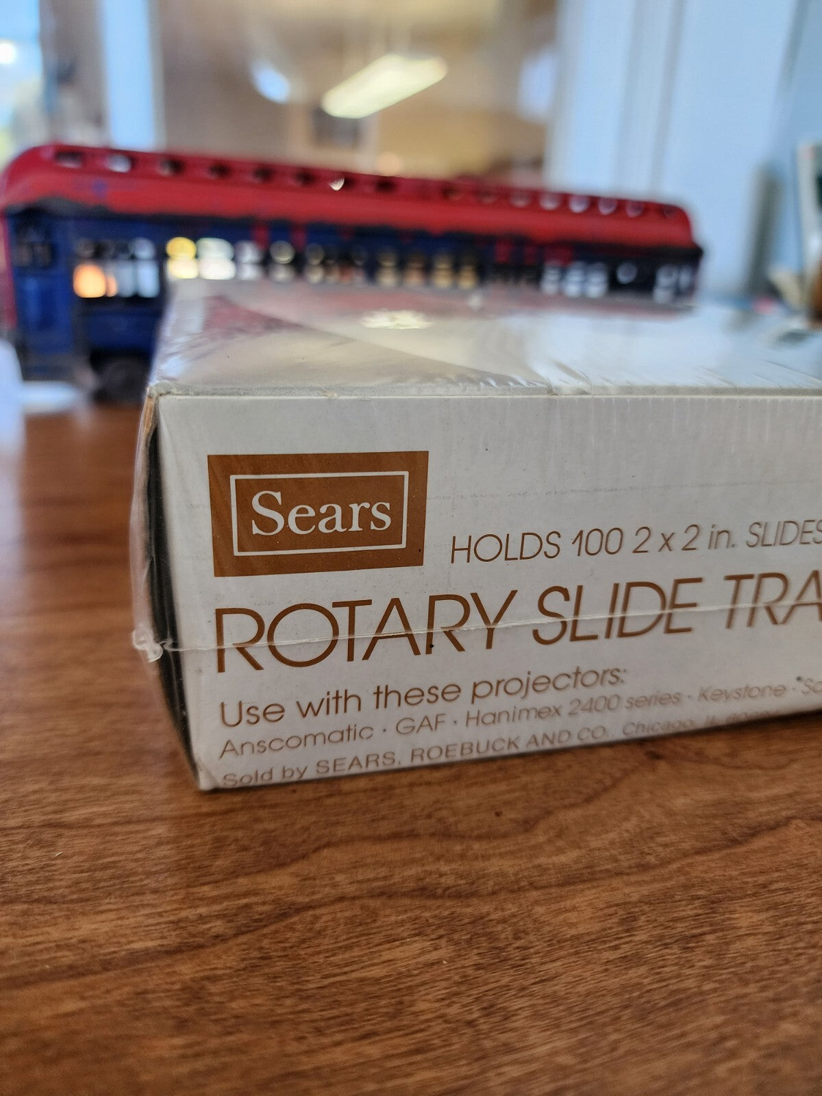 39902 Sears Rotary Slide Tray Holds 100 2 X 2 In. Slides NEW