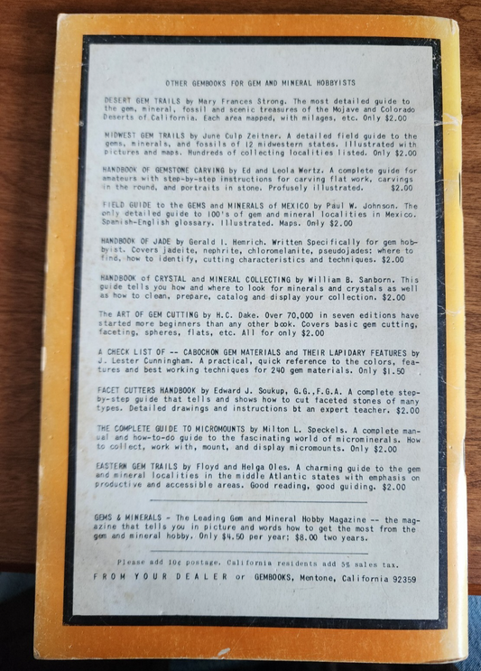 Handbook of Crystal and Mineral Collecting by William B. Sanborn