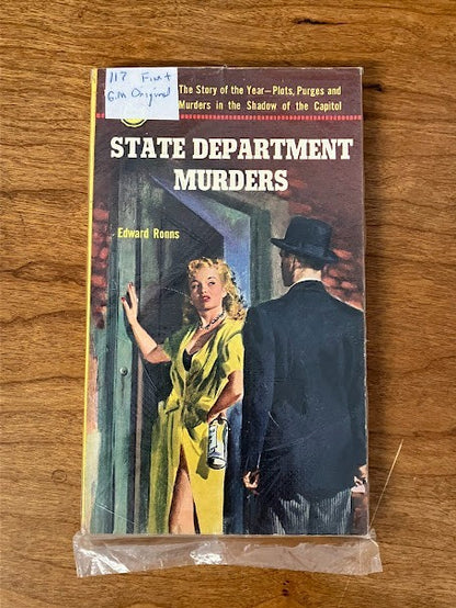 Vintage Paperback - Edward Ronns: STATE DEPARTMENT MURDERS