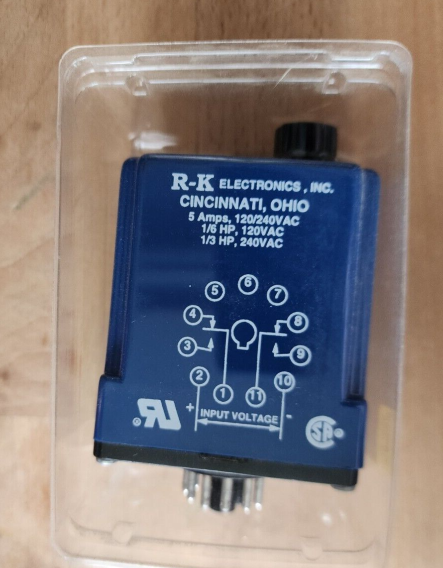R-K ELECTRONICS CCB-115A-5-1M ON DELAY TIMER
