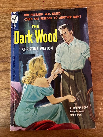 Vtg Paperback - THE DARK WOOD by Christine Weston