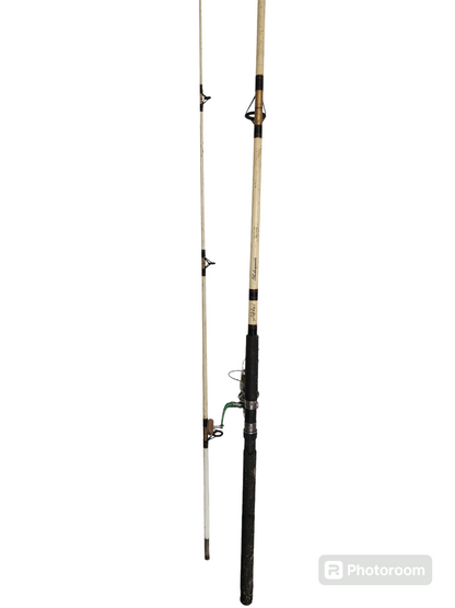 Shakespeare Alpha 10' BWS 510-2M Casting Rod & 2470 Reel 10-25LB 2 Piece