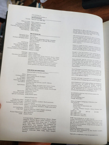 Porches & Patios - Home Repair & Improvement Book - GOOD