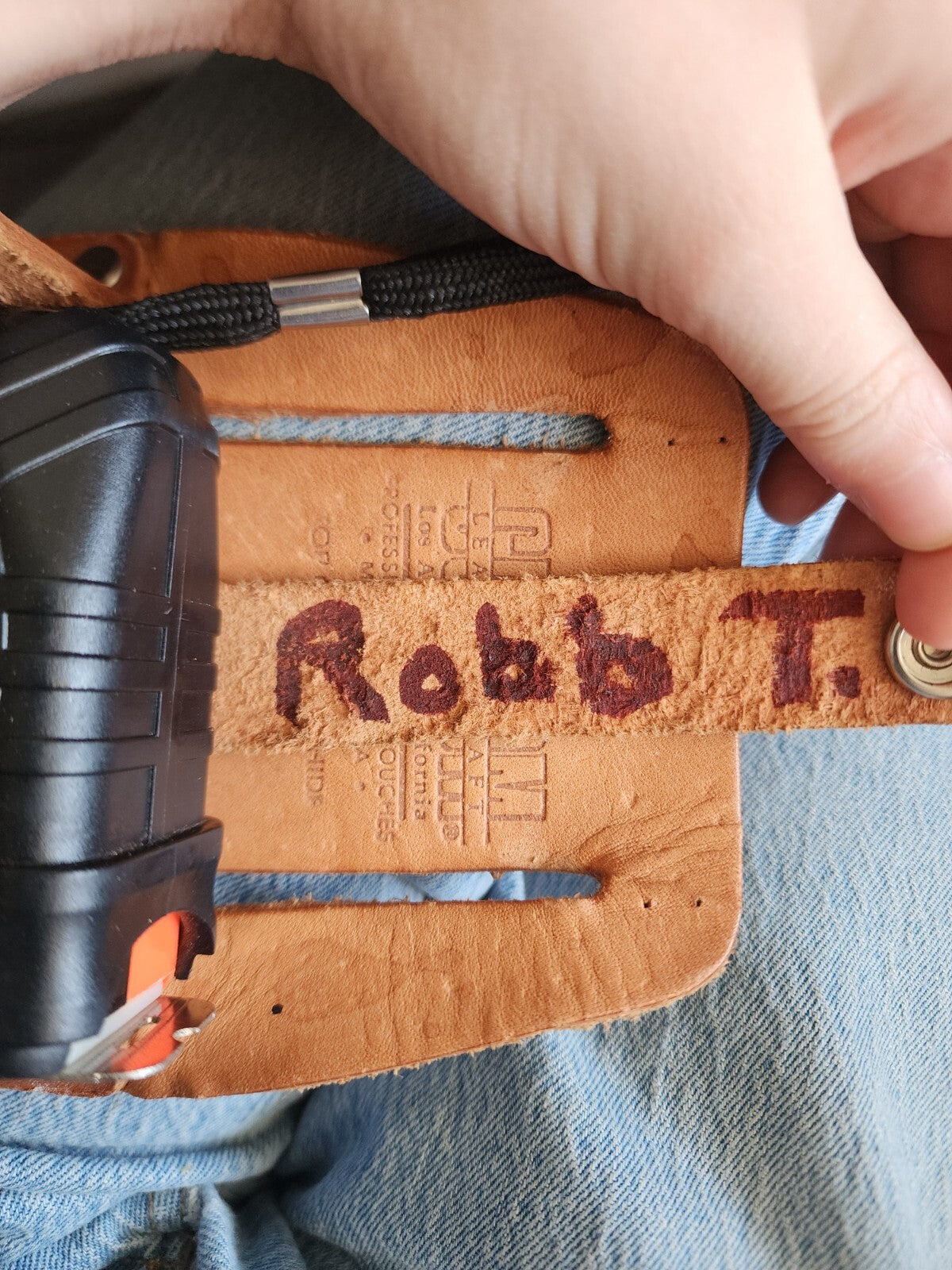 Vtg Custom LeatherCraft No. 464 Tool Pouch