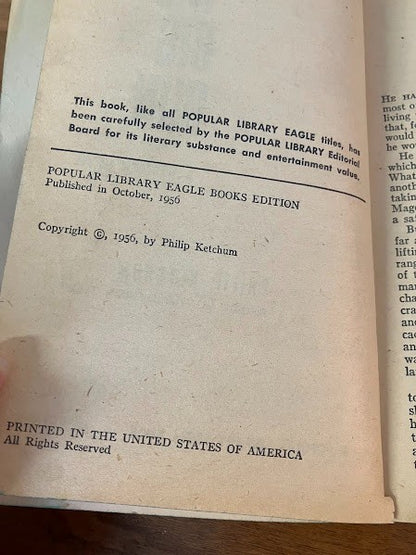 Popular Library: THE BIG GUN by PHILIP KETCHUM