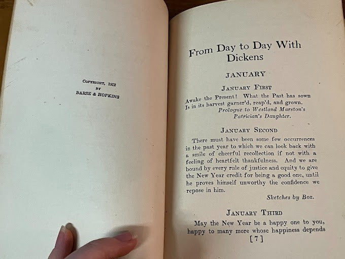 From Day To Day With Dickens - 1912