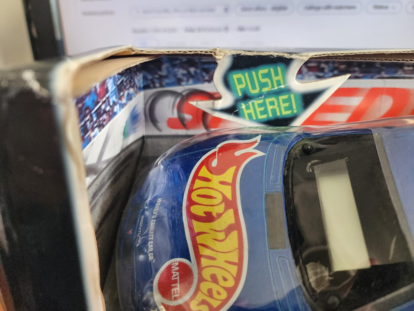 Hot Wheels Mattel 1998 Electronic Fast Facts COLLECTIBLE #44