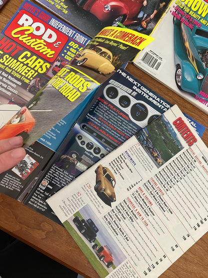 Rods&Custome Magazines - 1998 (Lot of 6)