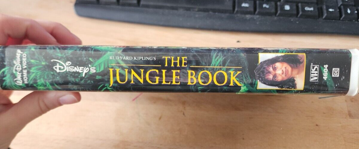 DISNEY'S RUDYARD KIPLING'S The Jungle Book (VHS, 1995)
