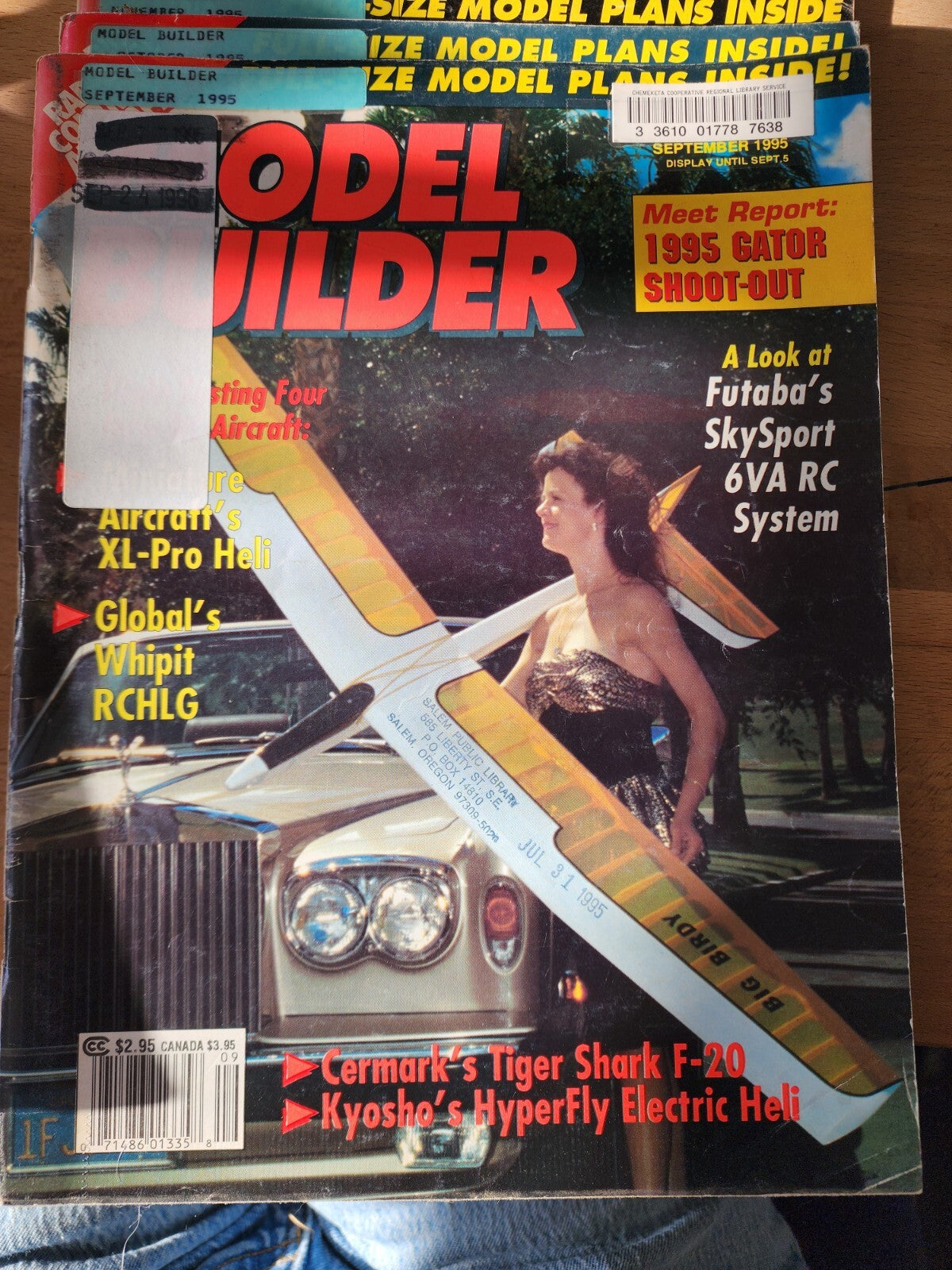 LOT 8 Model Builder Magazines 1995