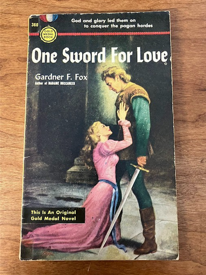 Vintage Paperback - Gardner F. Fox: One Sword for Love