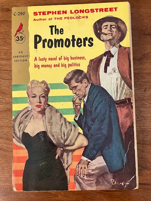 Vintage Paperback -  Stephen Longstreet: THE PROMOTERS