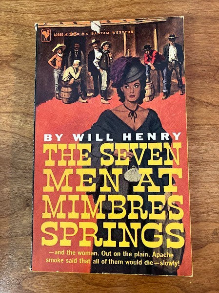 Bantam Books by Will Henry - lot of 3