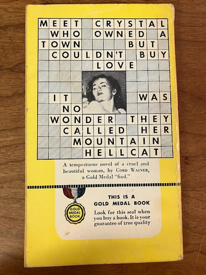 Vtg Paperbacks - Gold Medal Books - lot of 7