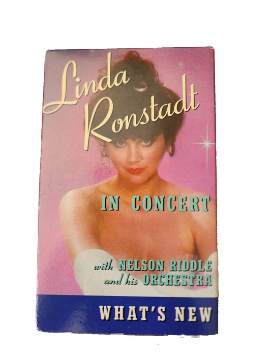 LINDA RONSTADT IN CONCERT What’s New Beta Betamax NOT VHS 1984