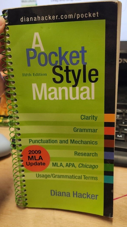 A Pocket Style Manual by Diana Hacker