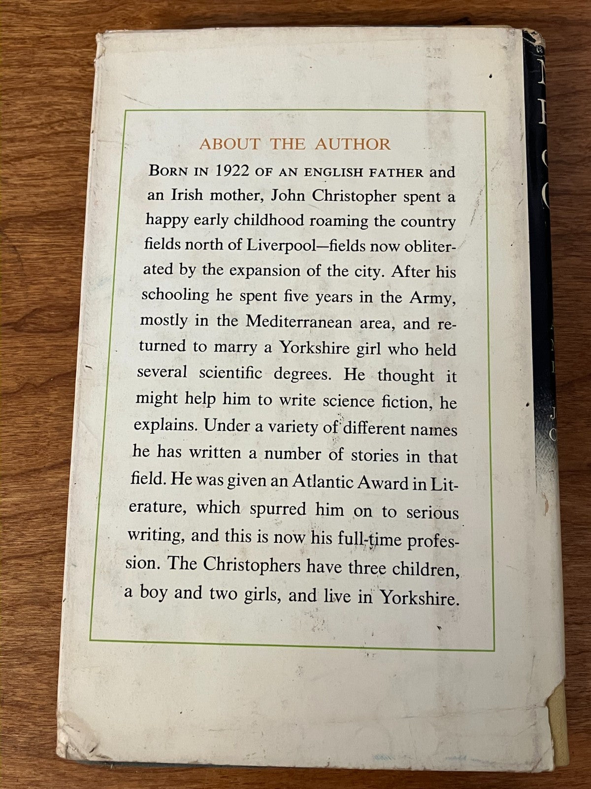 Book: No Blade of Grass by John Christopher