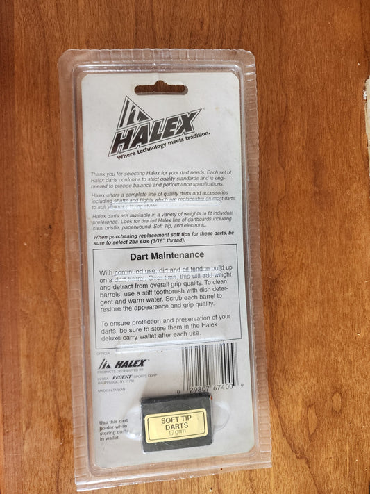 Halex Competition Nickel/Silver Darts 17 Gram Soft Tip 3 Pack