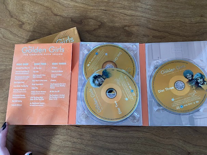 DvDs - The Golden Girls - The Complete first, second, fourth, and fifth Seasons