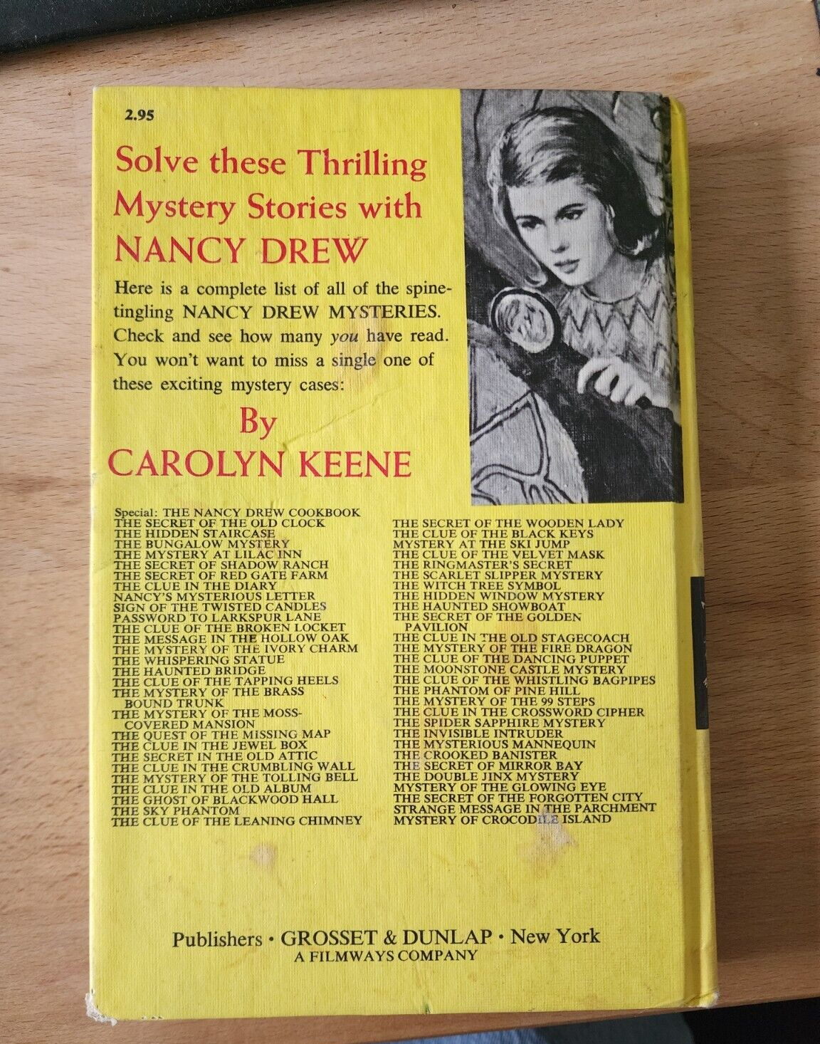 1969 Nancy Drew: The Clue of the Tapping Heels #16 - Carolyn Keene Hardcover