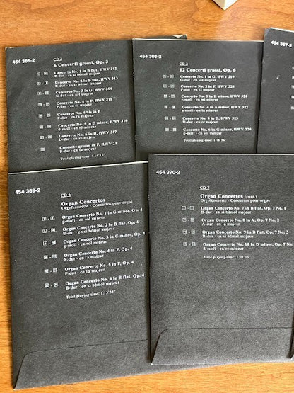 CD Set - HANDEL COMPLETE ORCHESTRAL & WORKS