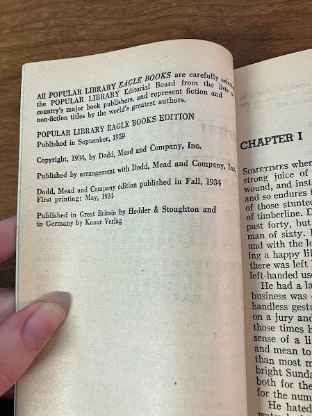 Vtg Paperbacks: Max Brand Books - Lot of 2