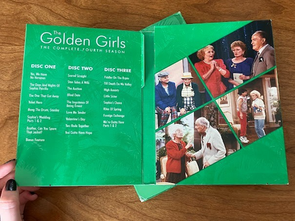 DvDs - The Golden Girls - The Complete first, second, fourth, and fifth Seasons