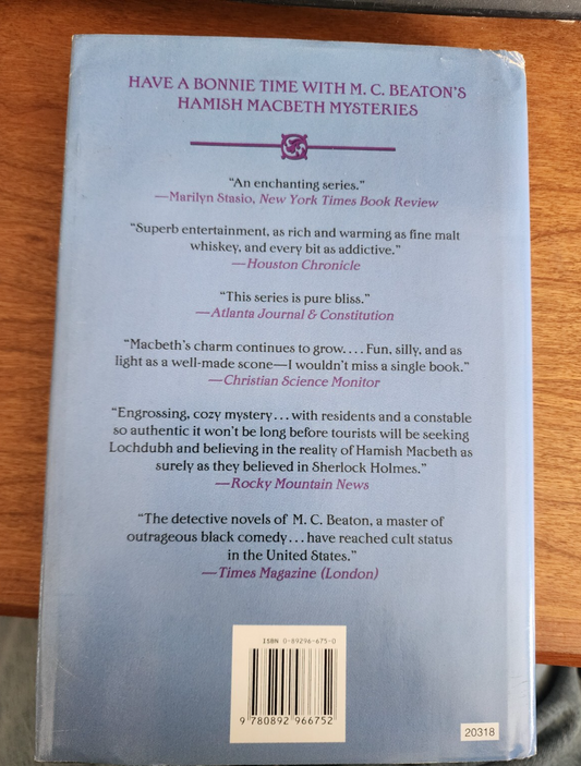 Death of an Addict by Beaton, M. C., Hardcover Book, 1999