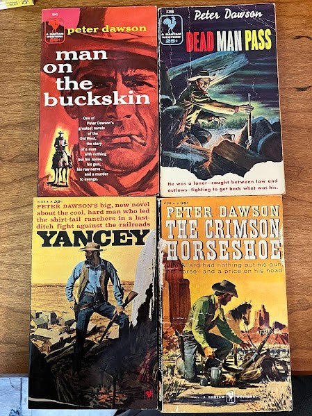 Bantam Books by Peter Dawson - lot of 4