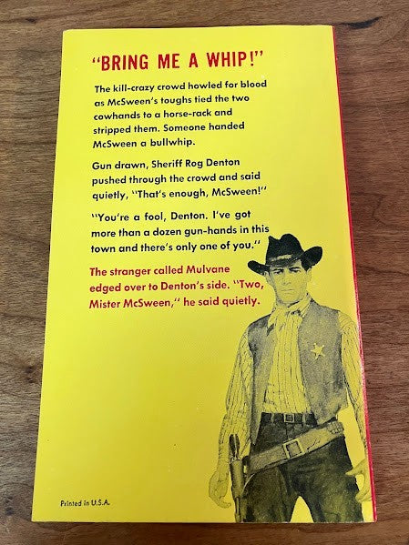 Avon Publishing: Lot of 3 Western Paperbacks