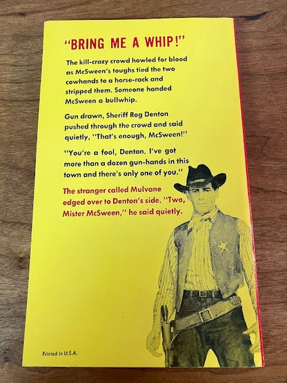 Avon Publishing: Lot of 3 Western Paperbacks