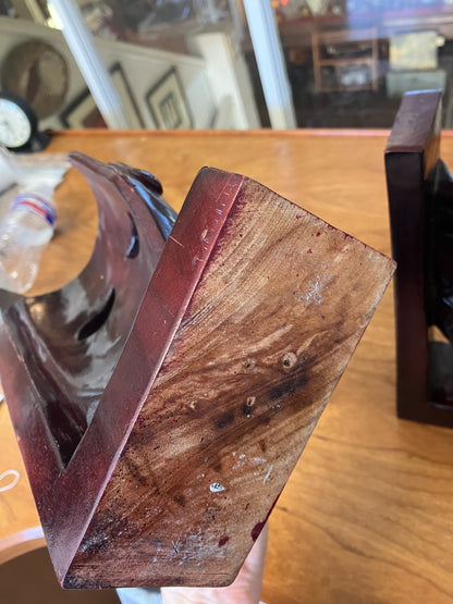 Vintage 1960s Comedy & Tragedy Theatre Bookends