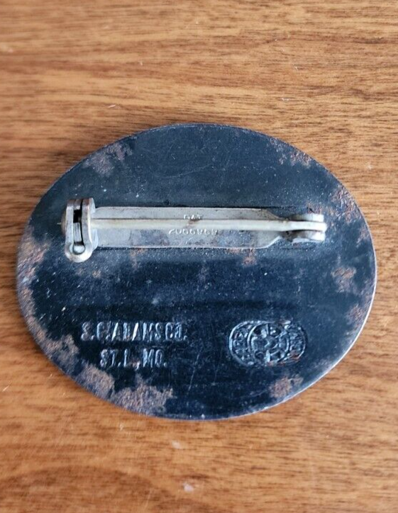 Vtg Ohio Registered Chauffeur Pin #763829