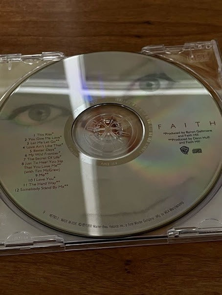 CDs (lot of 2) - Faith Hill: "Faith" & "Breathe"