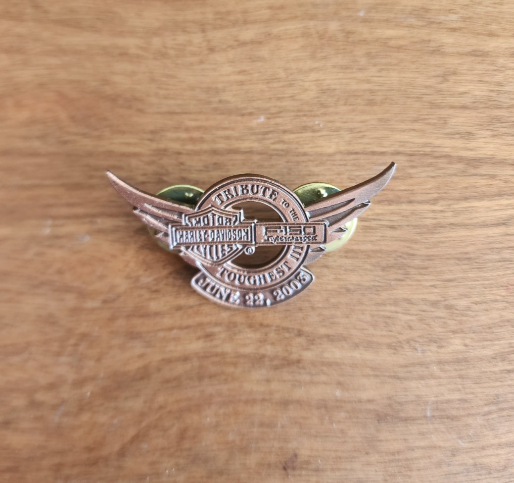 Harley Davidson Tribute To The Toughest III June 22 2003 Pin