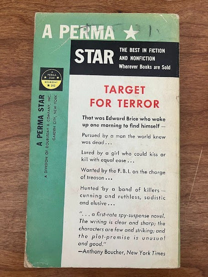 Vtg Paperback - Peter Ordway: THE FACE IN THE SHADOWS