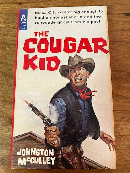 Avon Publishing: THE COUGAR KID by JOHNSTON McCULLEY