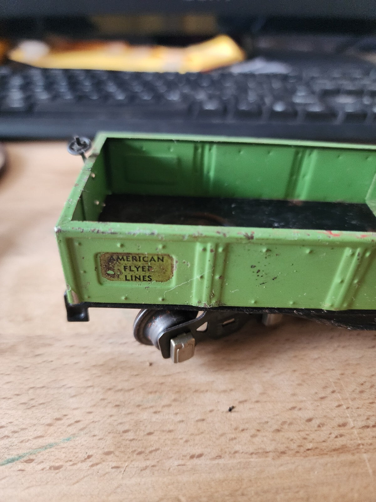 American Flyer 027 Gauge Pressed Steel American Flyer Lines 476 Gondola