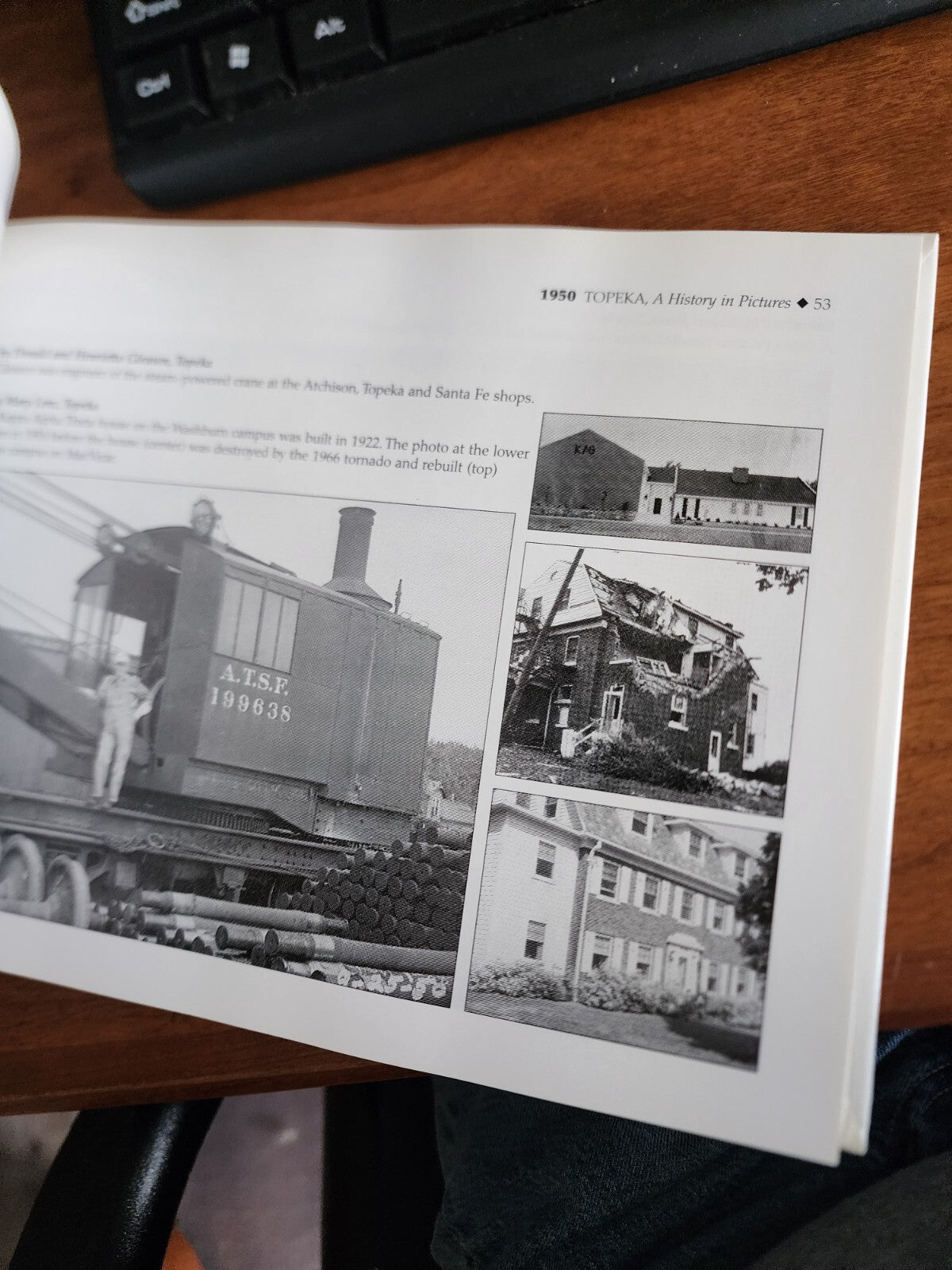 Topeka: A History in Pictures by John Fish Topeka, Kansas - Good