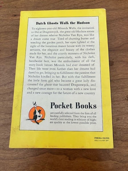 Vtg Pocket Book - Dragonwyck by Anya Seton