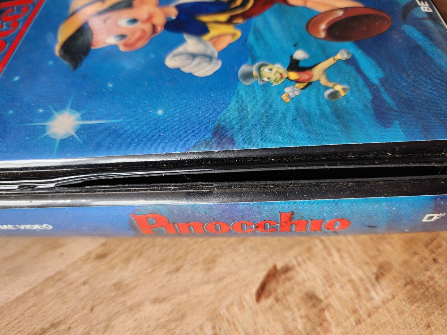 Pinocchio BETA tape Betamax Walt Disney Animation Classic