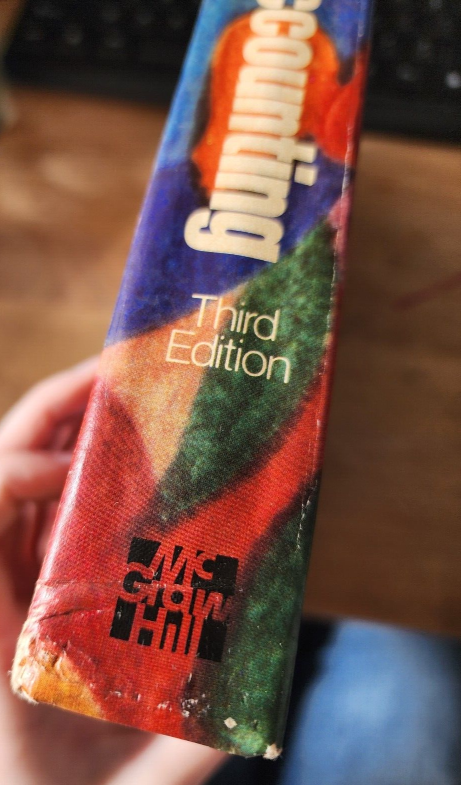 Financial Accounting by Robert F. Meigs (Third Edition Hardcover)